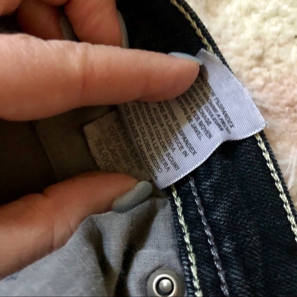 { Habitual } Black Denim Straight Leg Jeans - Picture 6 of 6